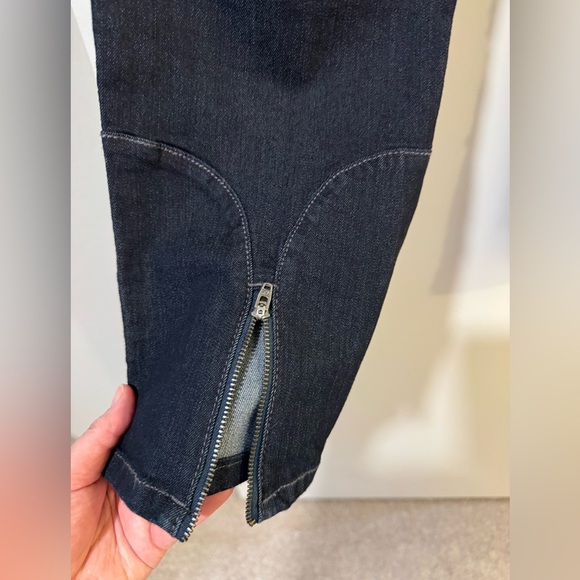 NYDJ Classic dark blue Women's ankle Jeans with ankle zipper 18w - Picture 7 of 7